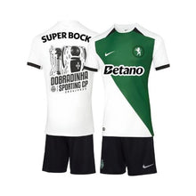 Kit de Criança - Sporting Edição Especial "Stromp" 24/25 - Edição Dobradinha