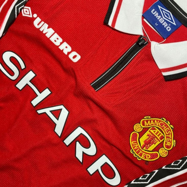 Manchester United Local 98/99 - Manga Larga
