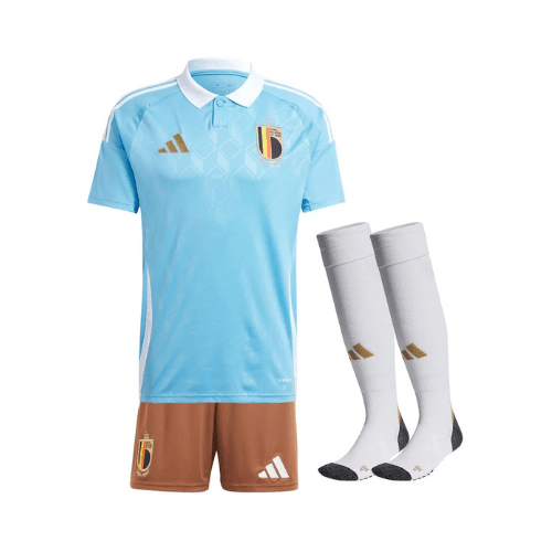 Kit de Criança - Bélgica Alternativa 24/25 - Euro 2024