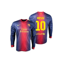 Barcelona Local 12/13 - Messi 10 - Manga Larga