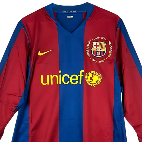 Barcelona Home 07/08 - Manga larga