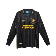 Camiseta alternativa del Manchester United 93/94 - Manga larga