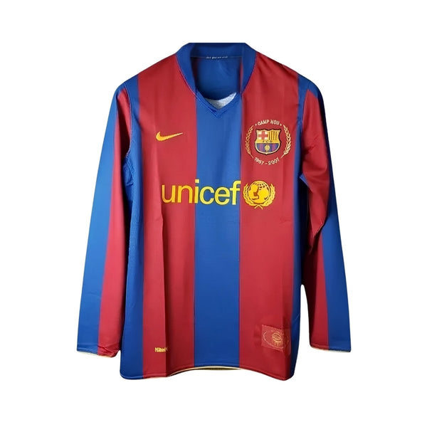 Barcelona Home 07/08 - Manga larga