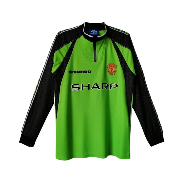 Camiseta de portero del Manchester United 98/99 - Manga larga