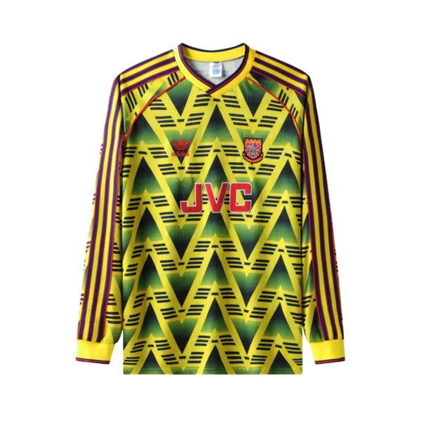 Camiseta Alternativa Arsenal 91/92 - Manga Larga