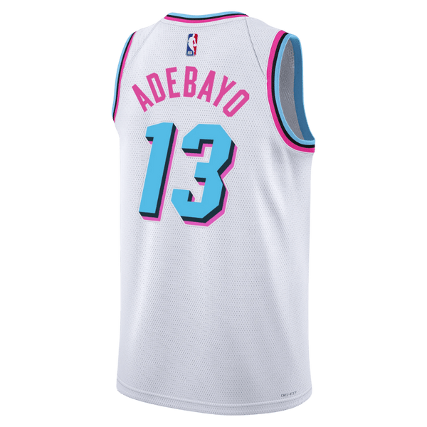 NBA Miami Heat Bam Adebayo Nike Edition - Branco