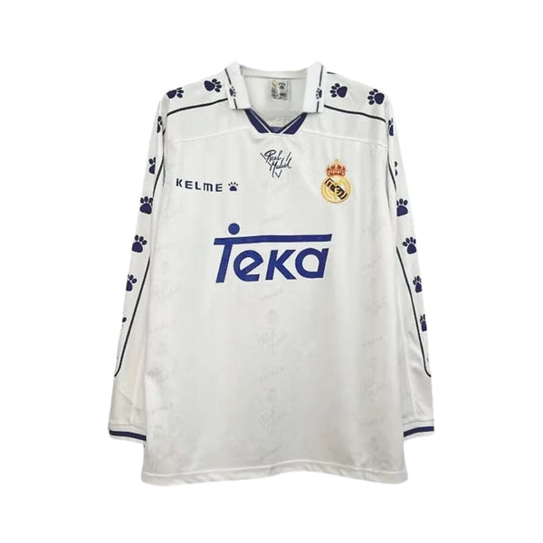 Camiseta de local del Real Madrid 94/95 - Manga larga