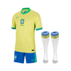 Kit de Criança - Brasil Principal 24/25 - Copa América 2024