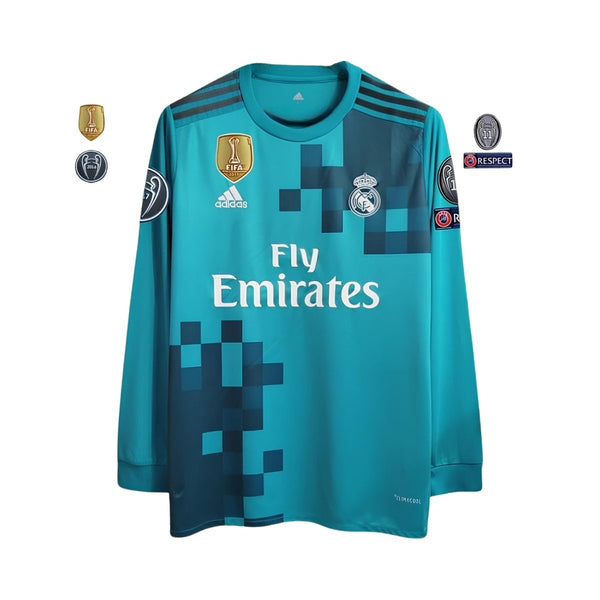 Camiseta Tercera del Real Madrid 17/18 - Champions League - Manga Larga