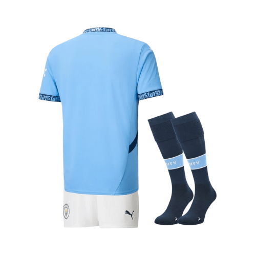 Kit local para niños del Manchester City 24/25