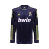 Camiseta Alternativa Real Madrid 12/13 - Manga Larga