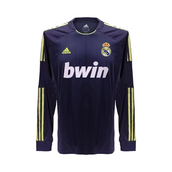 Camiseta Alternativa Real Madrid 12/13 - Manga Larga