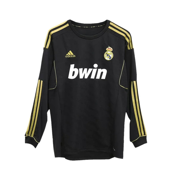 Camiseta Alternativa Real Madrid 11/12 - Manga Larga
