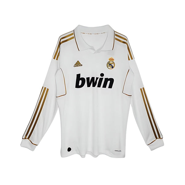 Camiseta de local del Real Madrid 11/12 - Manga larga