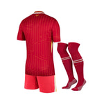 Kit local del Liverpool para niños 24/25