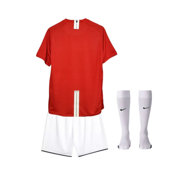 Camiseta local infantil del Manchester United 07/08