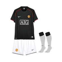 Kit infantil alternativo del Manchester United 07/08
