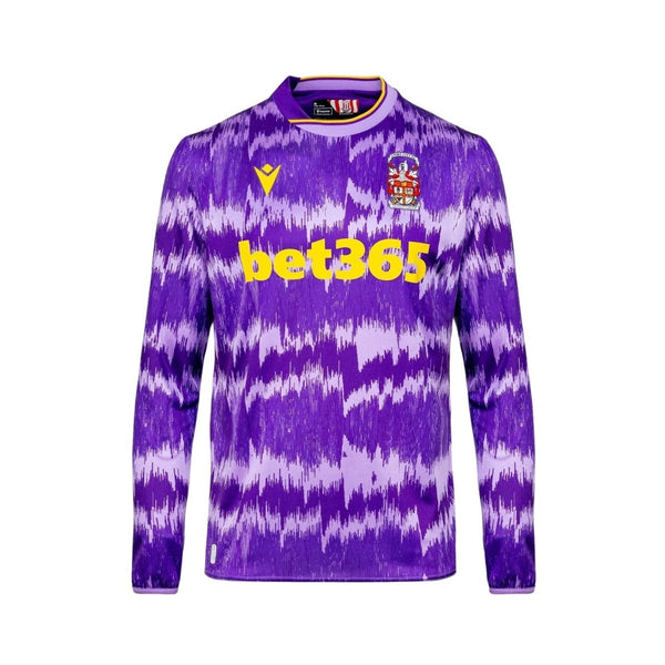 Camiseta alternativa del Stoke City F.C. 25/26 - Manga larga