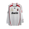 Camiseta Alternativa AC Milan 06/07 - Manga Larga - Final de la Champions League