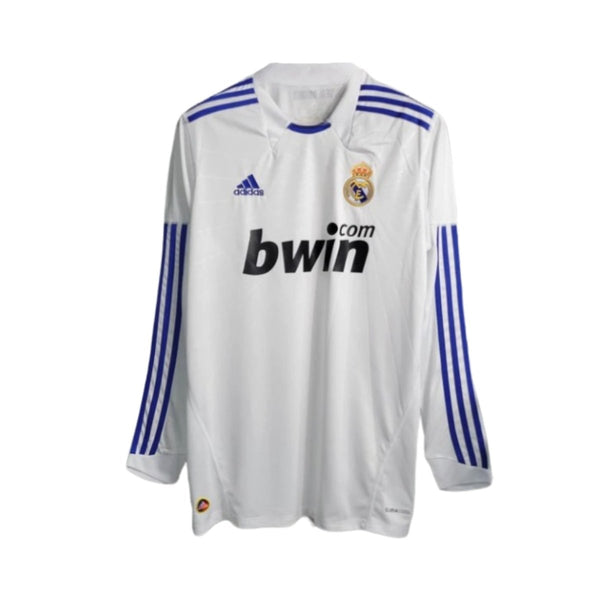 Camiseta de local del Real Madrid 10/11 - Manga larga