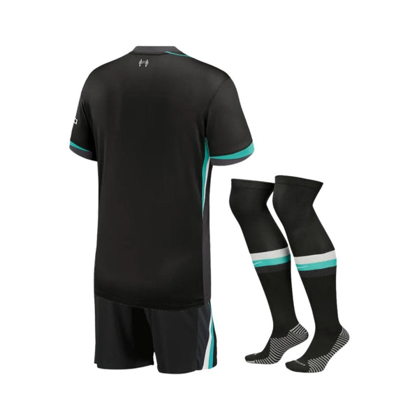 Kit infantil del Liverpool 24/25 alternativo