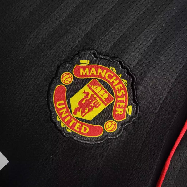 Kit infantil alternativo del Manchester United 07/08