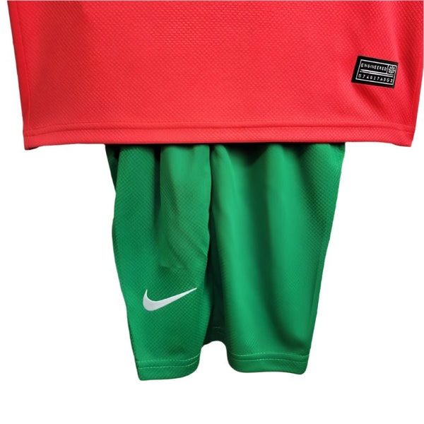 Equipación infantil - Portugal Local 24/25 - Eurocopa 2024