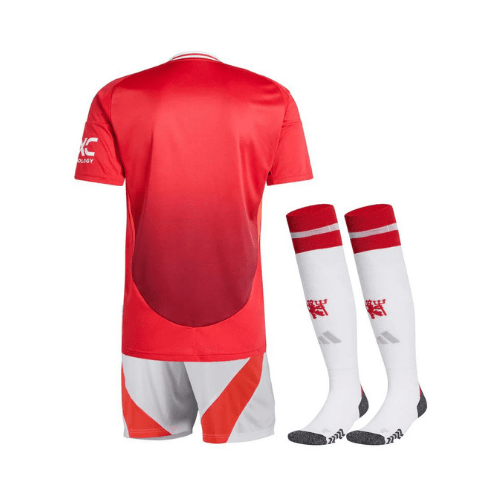 Kit local infantil del Manchester United 24/25