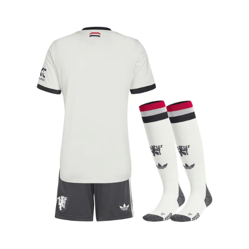 Tercera equipación infantil del Manchester United 24/25