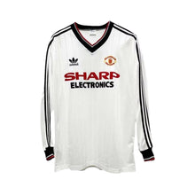 Camiseta alternativa del Manchester United 82/83 - Manga larga