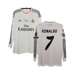 Real Madrid Local 13/14 - Ronaldo 7 - Final de la Champions League - Manga Larga