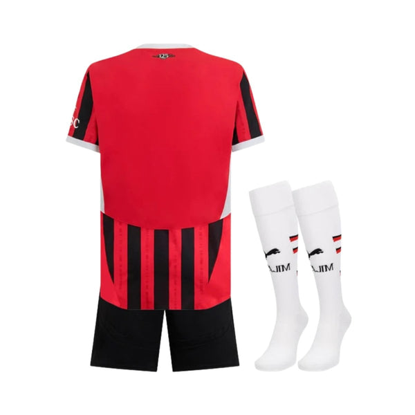 Kit local del AC Milan 24/25 - Pantalón corto negro