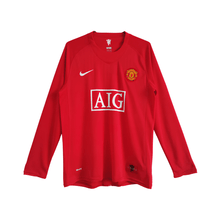 Manchester United Local 07/08 - Manga Larga - Ronaldo 7