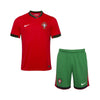 Equipación infantil - Portugal Local 24/25 - Eurocopa 2024