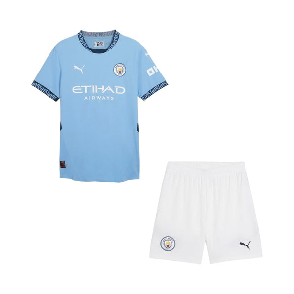 Kit local para niños del Manchester City 24/25