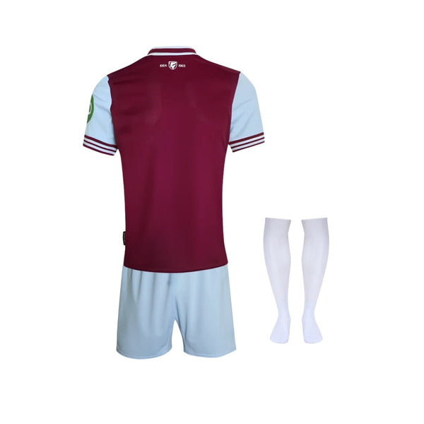 Kit local para niños del West Ham United 24/25