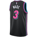 Edición Nike de Dwyane Wade de los Miami Heat - Negro