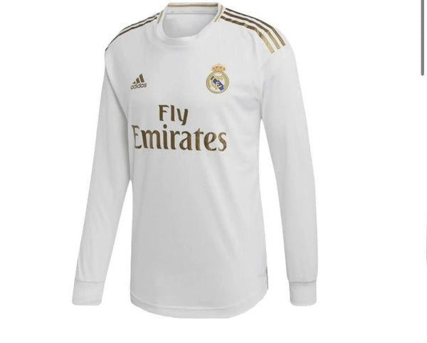 Camiseta de manga larga para niños del Real Madrid 19/20