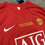 2007-08 - MAN UTD LOCAL MANGA LARGA | RETRO