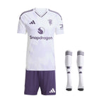 Kit infantil alternativo del Manchester United 25/26