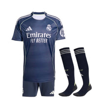 Kit infantil del Real Madrid 25/26 Alternativo