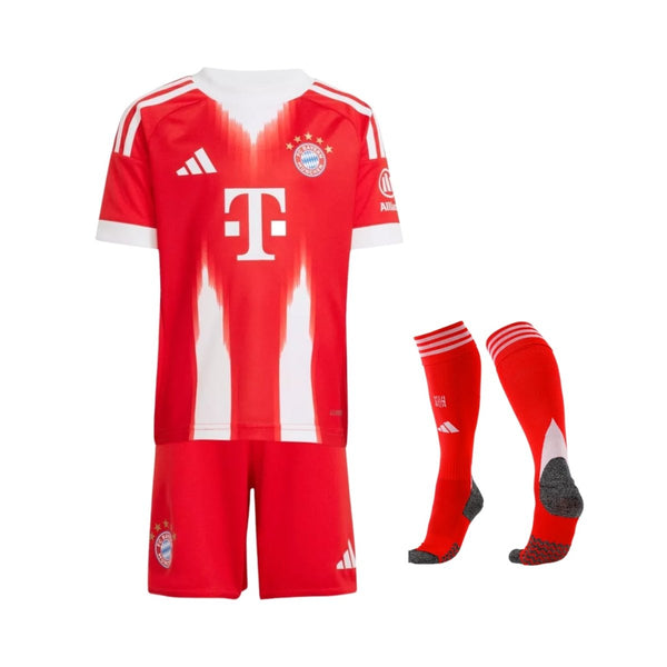 Kit local del Bayern Múnich para niños 25/26