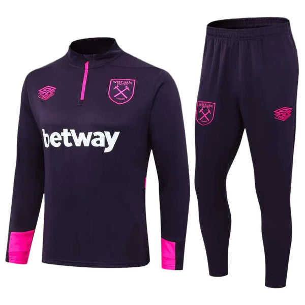 West Ham United 24/25 - Chándal - Media cremallera
