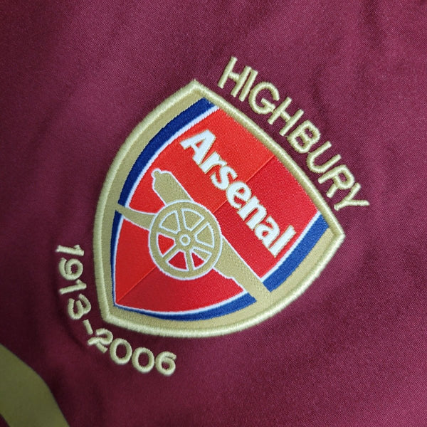 Arsenal Home 05/06 - Manga larga